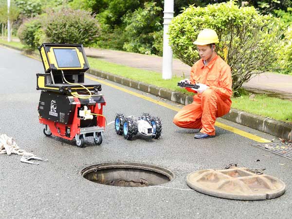 策勒管道机器人检测