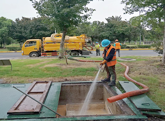 策勒化油池清理